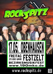 Tickets für ROCKSPITZ  |  190 Jahre Musikkapelle Obenhausen am 17.05.2019 - Karten kaufen